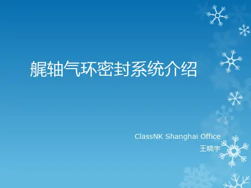 艉轴气环密封系统介绍