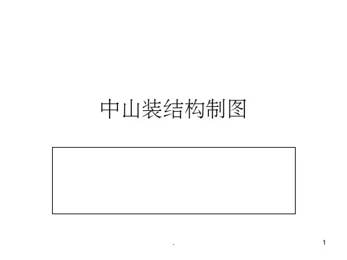 《中山装结构制图》PPT课件