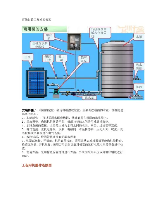 纽恩泰空气能工程机安装