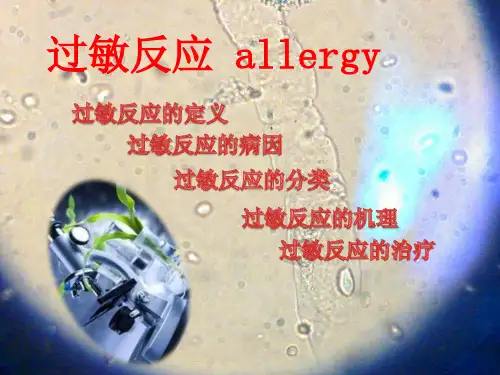 过敏反应PPT课件