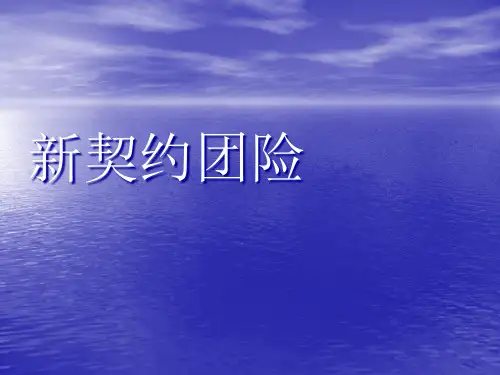 保险行业新契约团险讲义.pptx