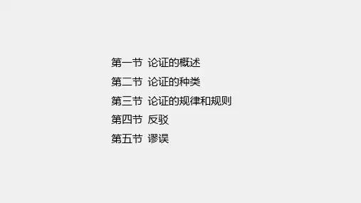 《逻辑学教程》课件第十一章  论证与谬误