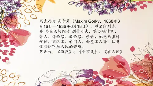 14-高尔基和他的儿子PPT课件