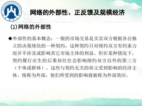 第3章网络经济学基础