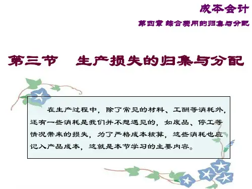 废品损失