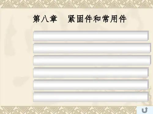 螺钉螺栓的画法PPT课件