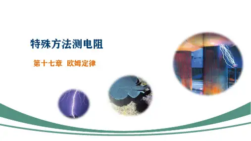 专题 特殊方法测电阻-九年级物理全一册课件(人教版)