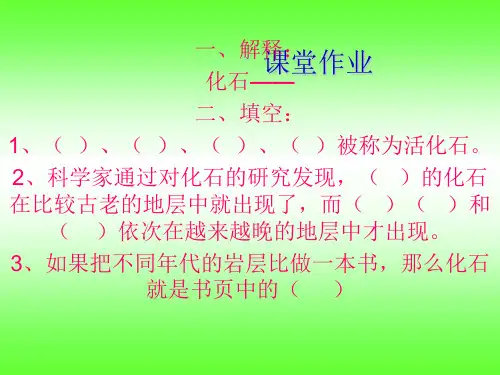 达尔文和他的进化论课件