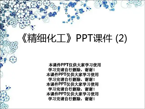 《精细化工》PPT课件 (2)