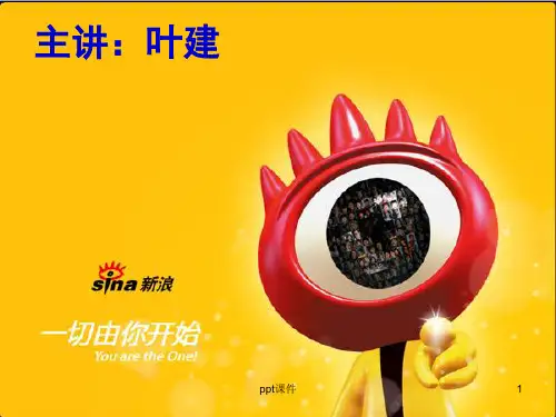 新浪的电子商务案例分析  ppt课件
