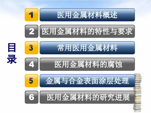 医用金属材料PPT课件