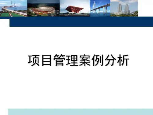 工程项目管理经典案例分析-2