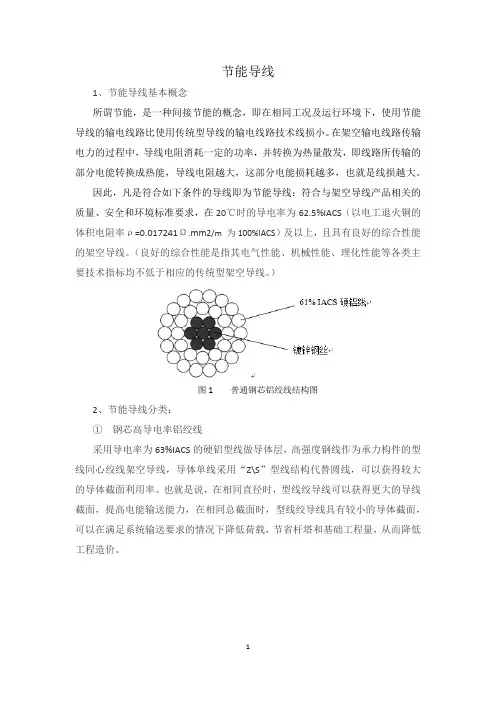 铝合金节能导线