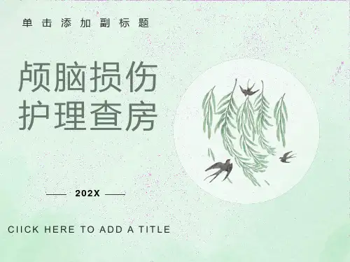 颅脑损伤护理查房课件