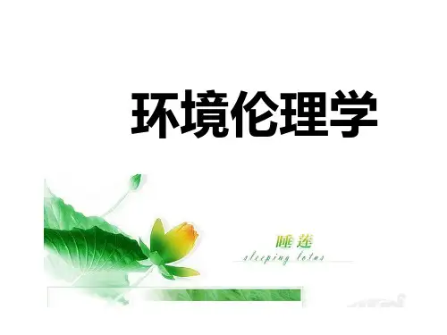 环境伦理学