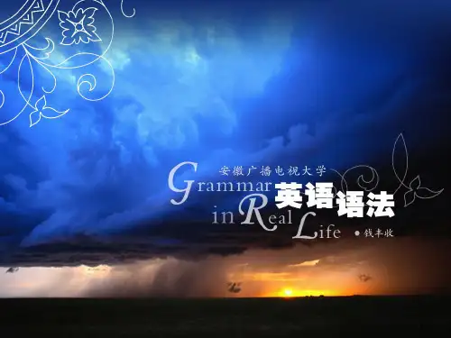 英语语法精品PPT课件