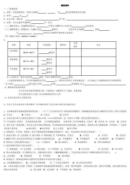 历史解放战争