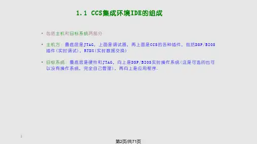 CCS软件使用说明PPT教学课件
