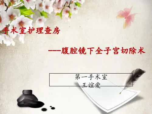 腹腔镜全子宫切除护理查房