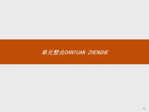 2020版高中历史人教版选修4课件：第四单元 单元整合 