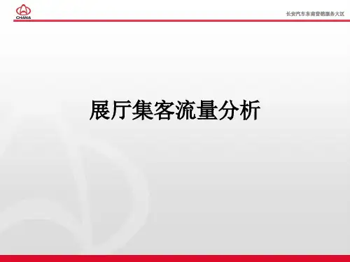 展厅集客流量分析