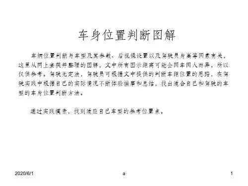 最新车身位置判断图解