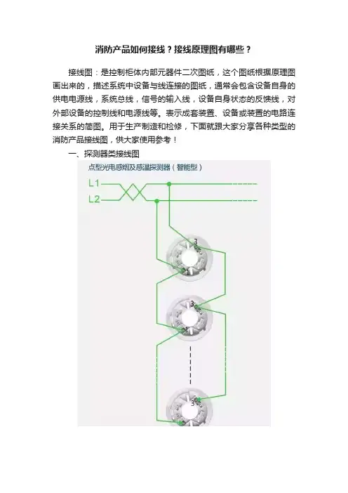 消防产品如何接线？接线原理图有哪些？