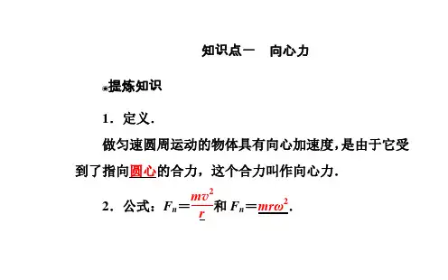 向心力   课件
