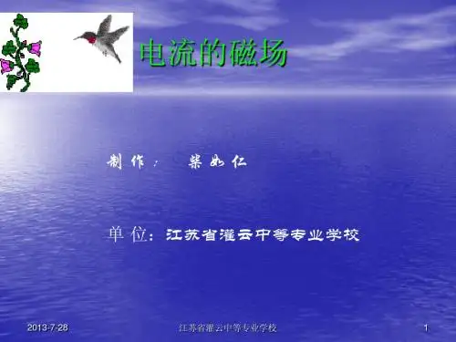 电流磁场课件