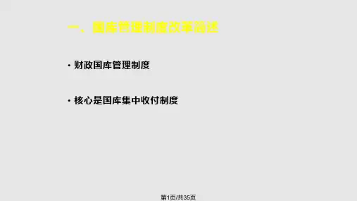 国库集中支付总流程图PPT课件