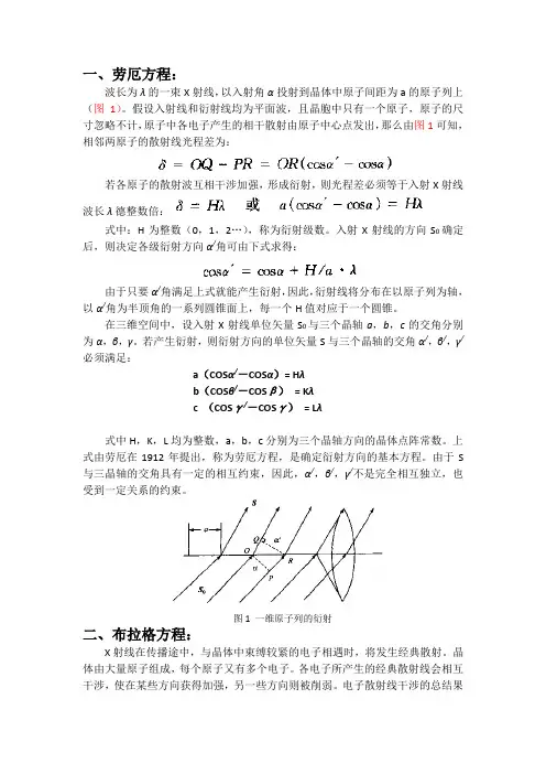 布拉格方程