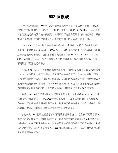 802协议族