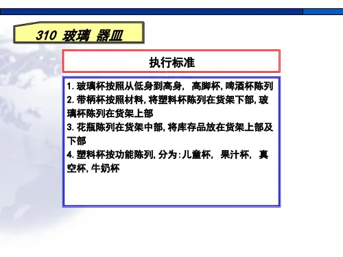 家居用品陈列规则