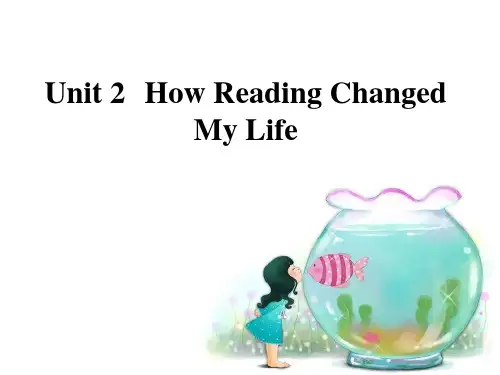 Unit 2 How Reading Changed My Life