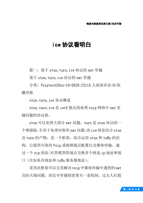 ice协议看明白