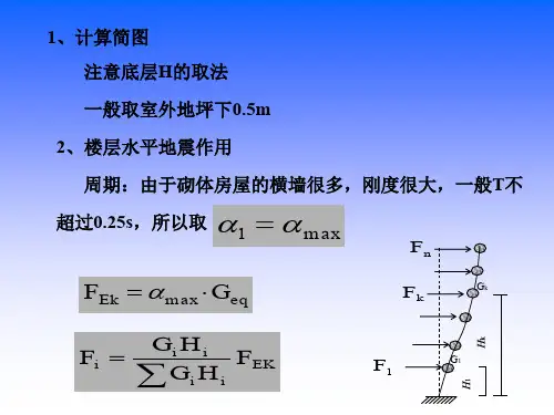 多层砌体结构抗震设计
