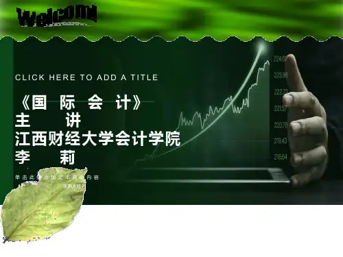 国际会计课件第一二章