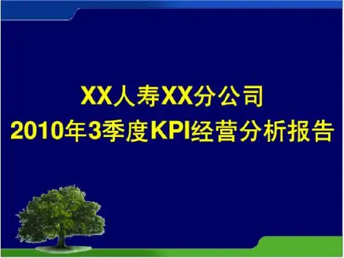 某公司经营分析报告(ppt 共73页)