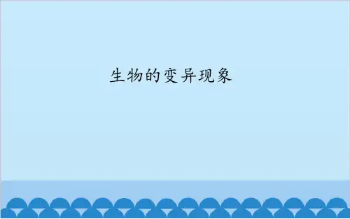 六年级下册科学课件-2.2 生物的变异现象(148)-苏教版