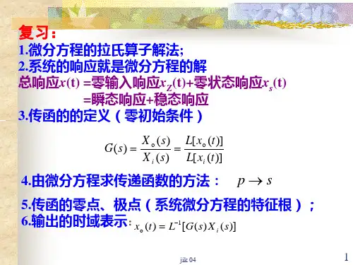 第2章(4)传递函数方块图及其化简
