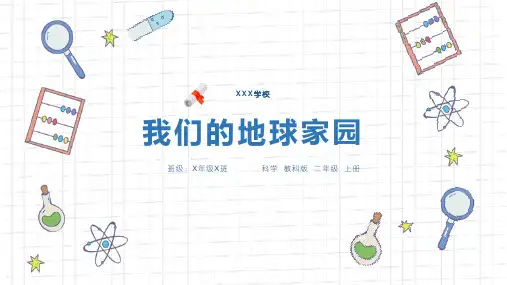 教科版二年级科学课件《地球家园中有什么》
