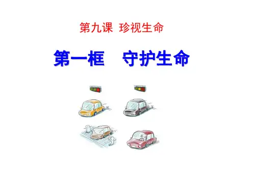七年级道德与法治上册 (守护生命)新课件