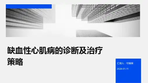 缺血性心肌病的诊断及治疗策略