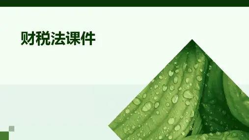 财税法课件