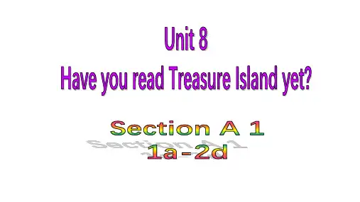 人教版八年级英语下册教学课件-Unit 8-Section A (1a-2d)