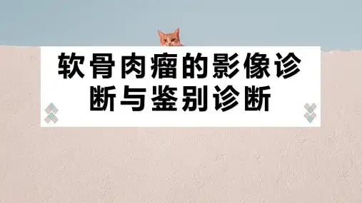 软骨肉瘤的影像诊断与鉴别诊断