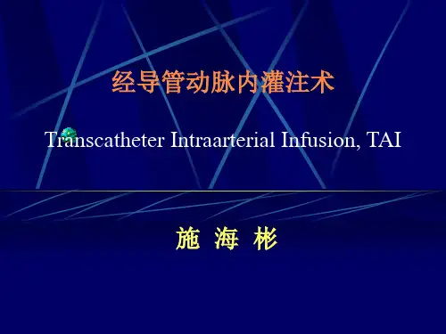 经导管动脉内灌注术(1)