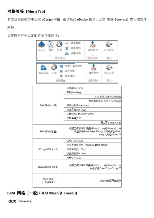 Moldex3D模流分析模型之BLM 网格 (一般)