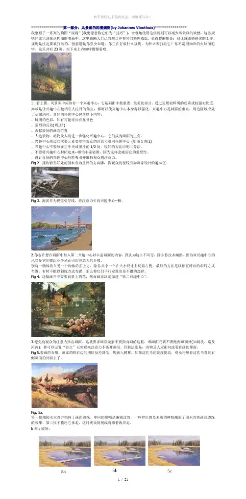 20种常见的构图错误(参考模板)