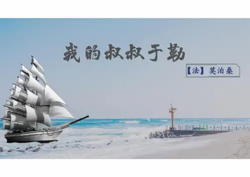 第16课《我的叔叔于勒》课件(共21张PPT) 2024-2025学年统编版语文九年级上册